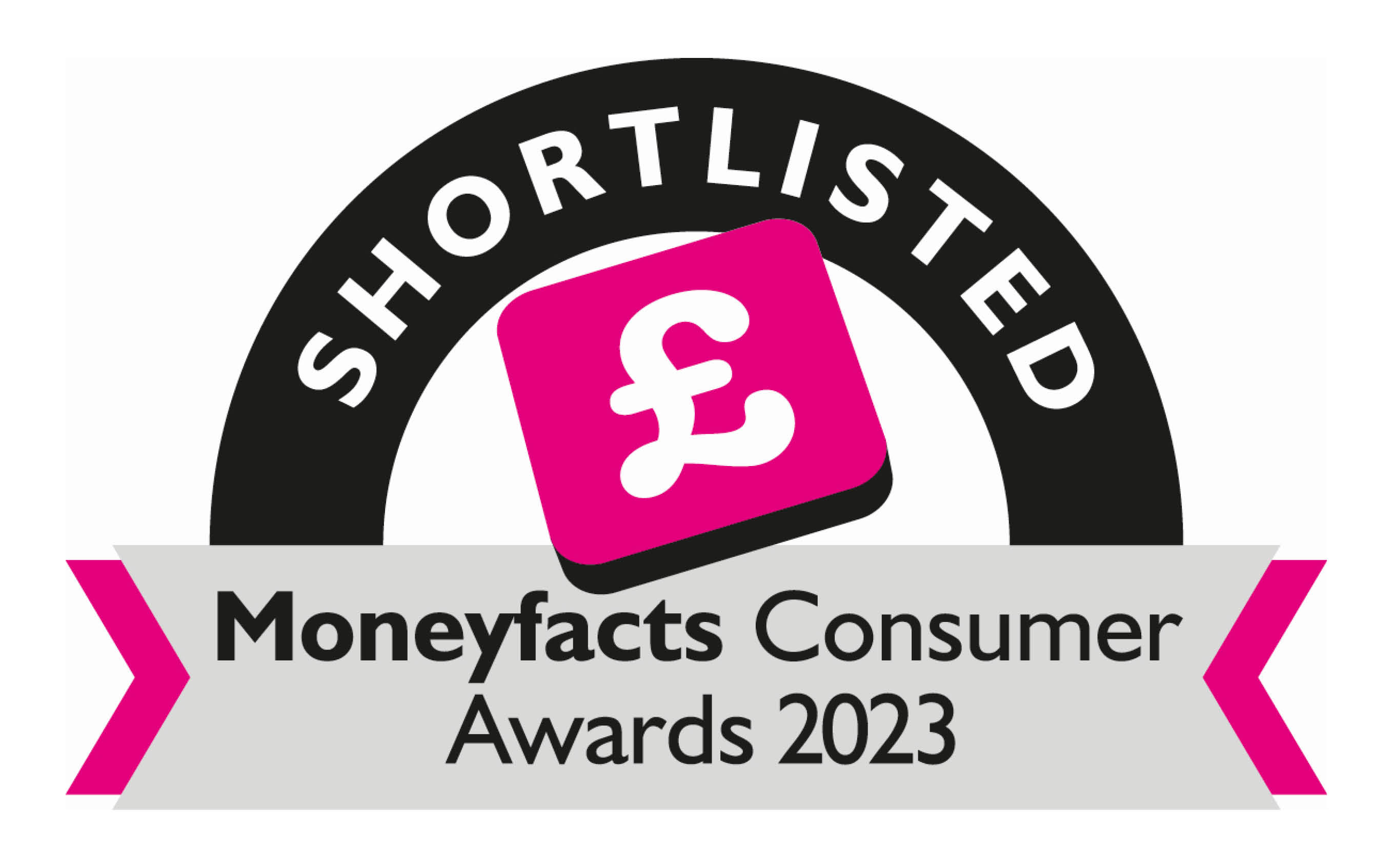Shortlisted for Moneyfacts 2023 award