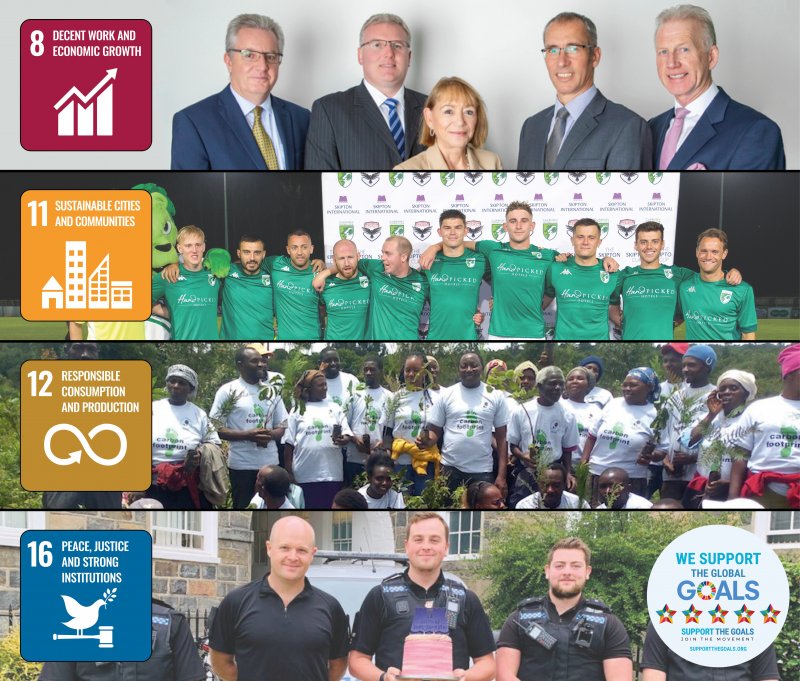 supporting globe goals image