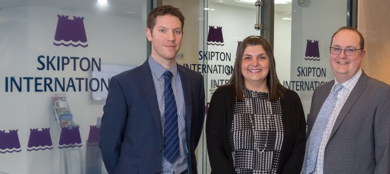 people smiling in Skipton office