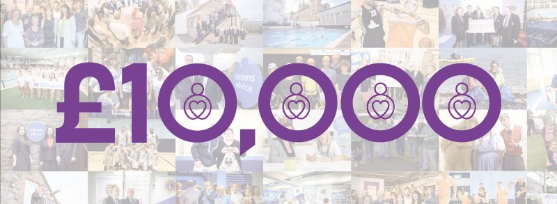 imagery showing £10,000 community fund applications