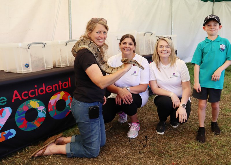 Skipton staff volunteering at Zoo