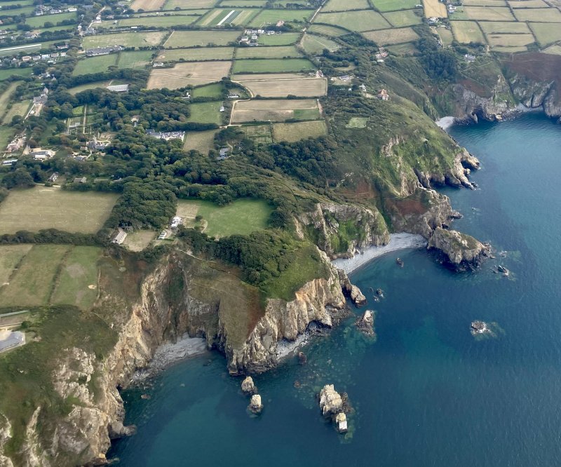 Aerial View Of guernsey